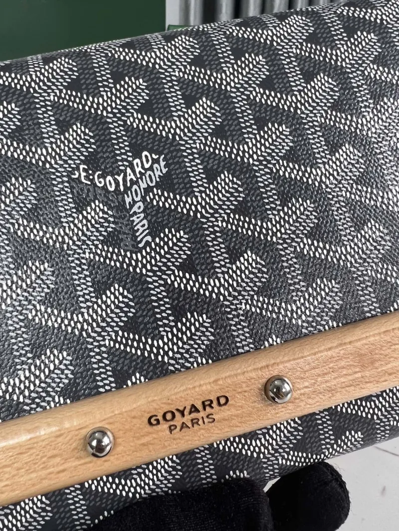 Goyard Gray Satchel Crossbody Bag 256 - Image 5