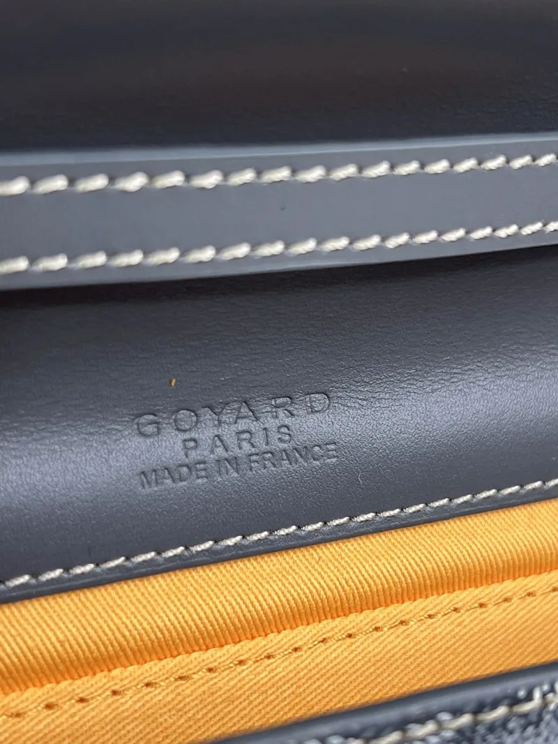 Goyard Gray Satchel Crossbody Bag 256 - Image 7