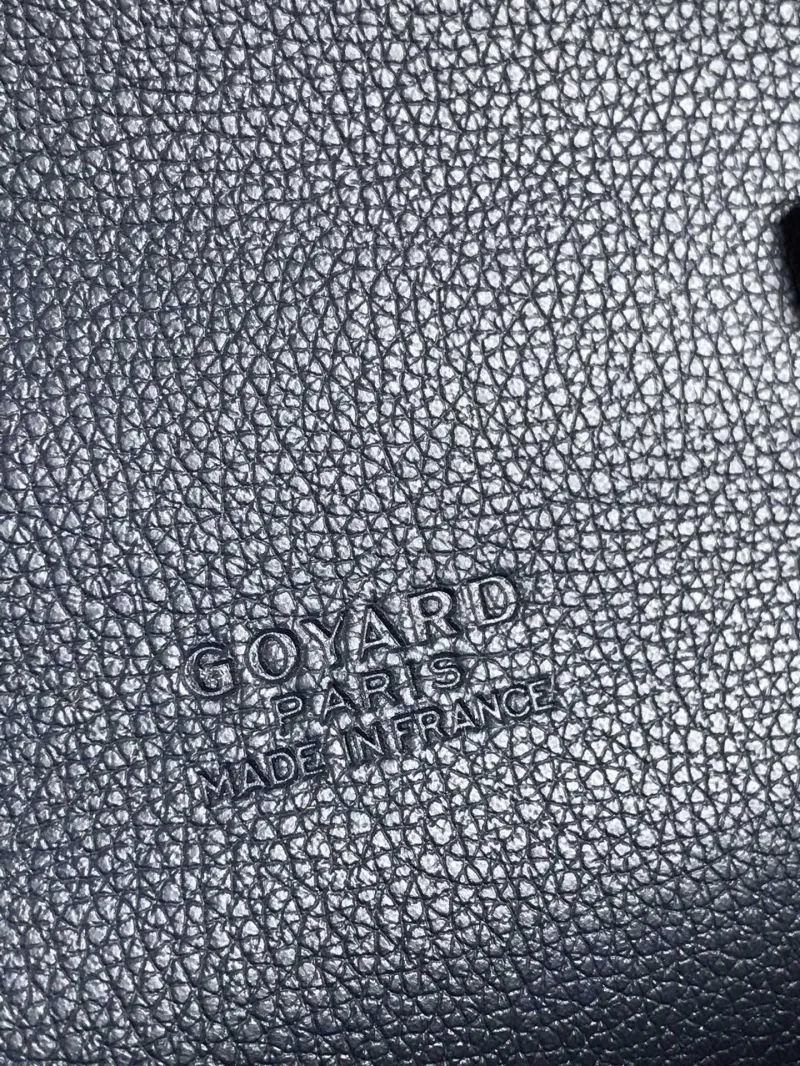 Goyard Navy Crossbody Satchel Bag 279 - Image 6