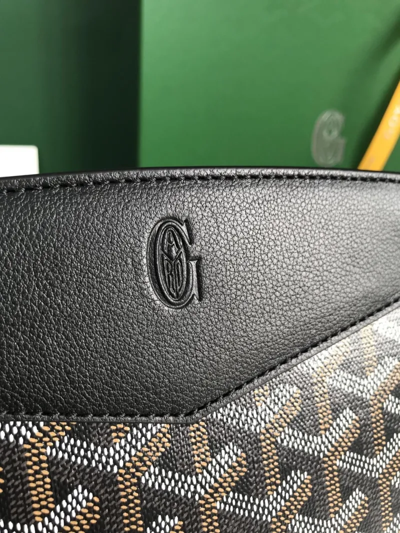Goyard Black Chain Satchel Bag 281 - Image 5