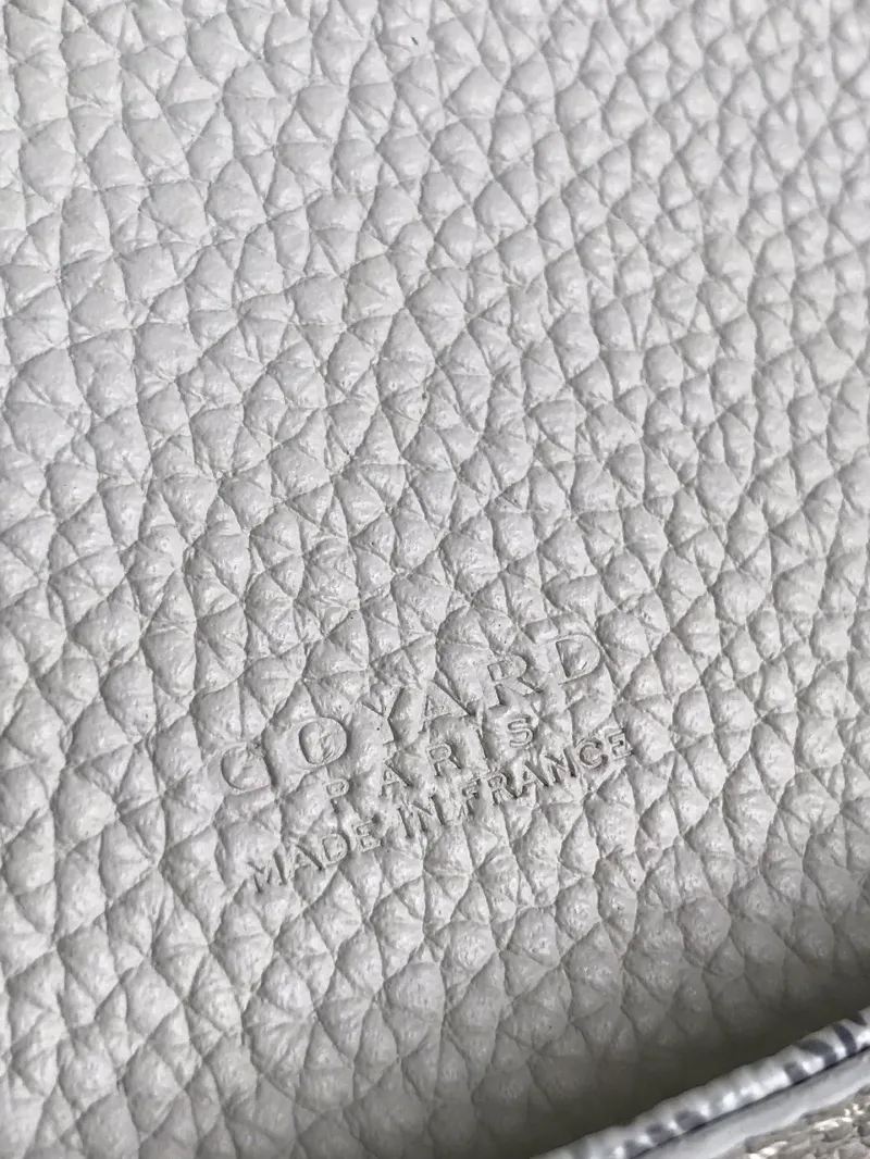 Goyard White Satchel Crossbody Bag 308 - Image 7