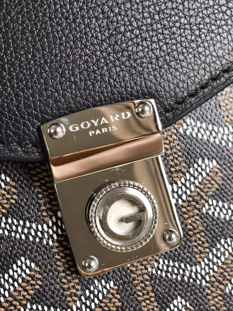 Goyard Black Satchel Crossbody Bag 320 - Image 6