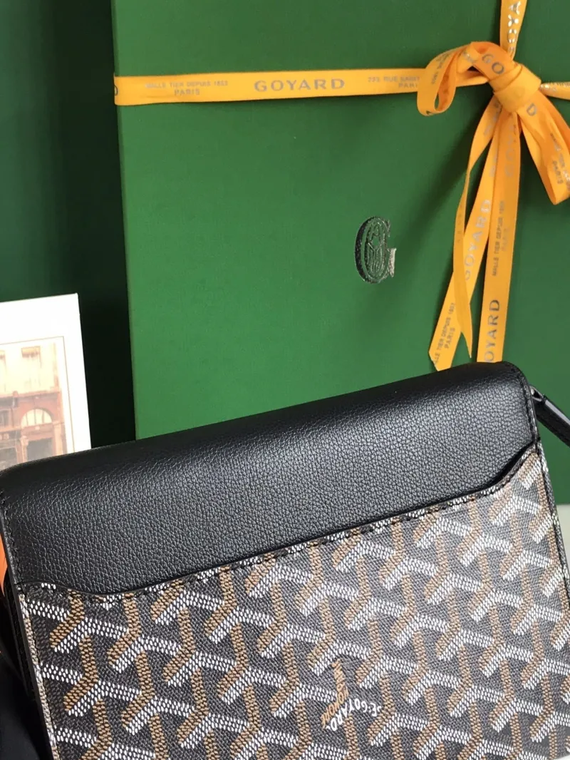 Goyard Black Satchel Crossbody Bag 320 - Image 9