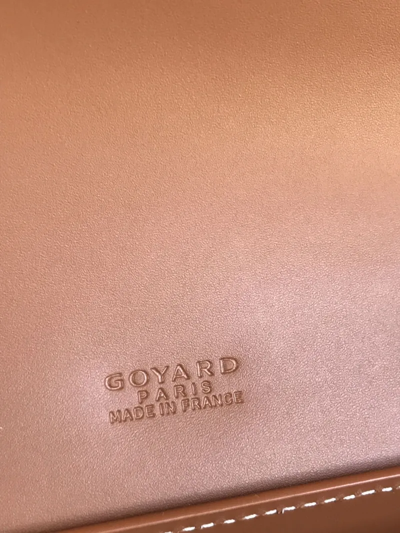 Goyard 322 Brown Monogram Satchel Crossbody Bag - Image 7