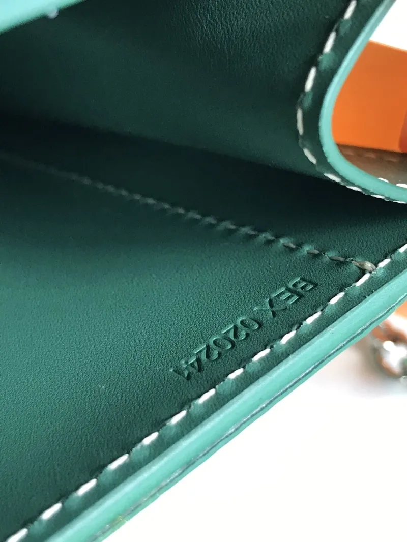 Goyard Green Satchel Bag 324 - Image 10