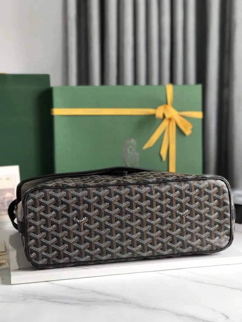 Goyard Black Messenger Bag 332 - Image 4