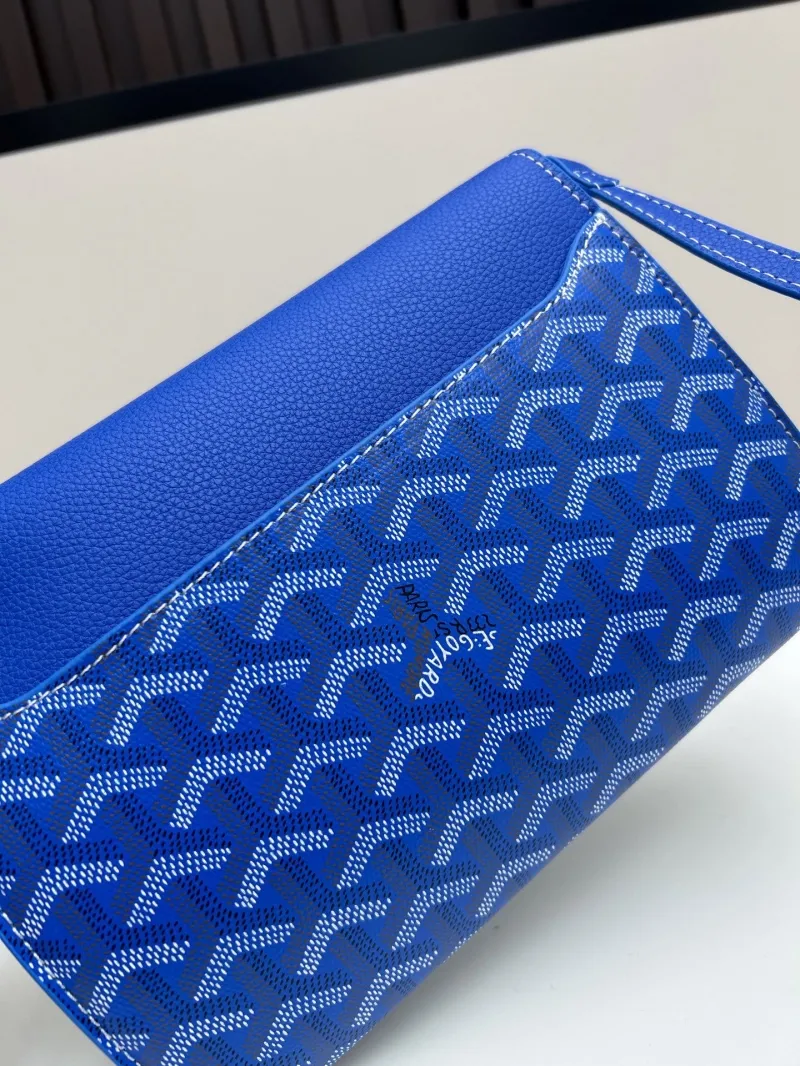 Goyard Blue Satchel Crossbody Bag 337 - Image 6