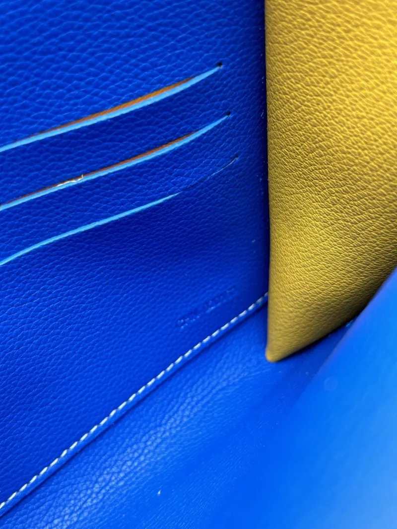Goyard Blue Satchel Crossbody Bag 337 - Image 8
