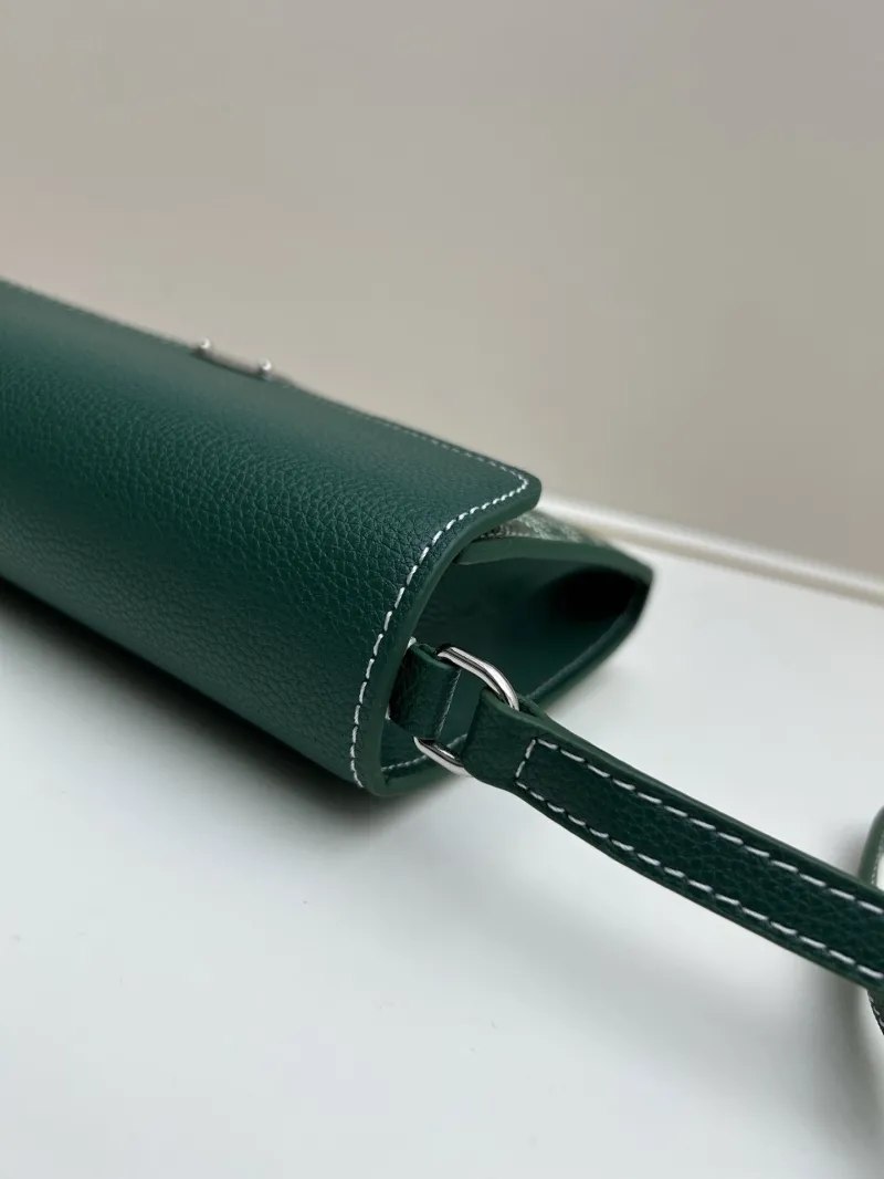 Goyard Green Satchel Crossbody Bag 341 - Image 5