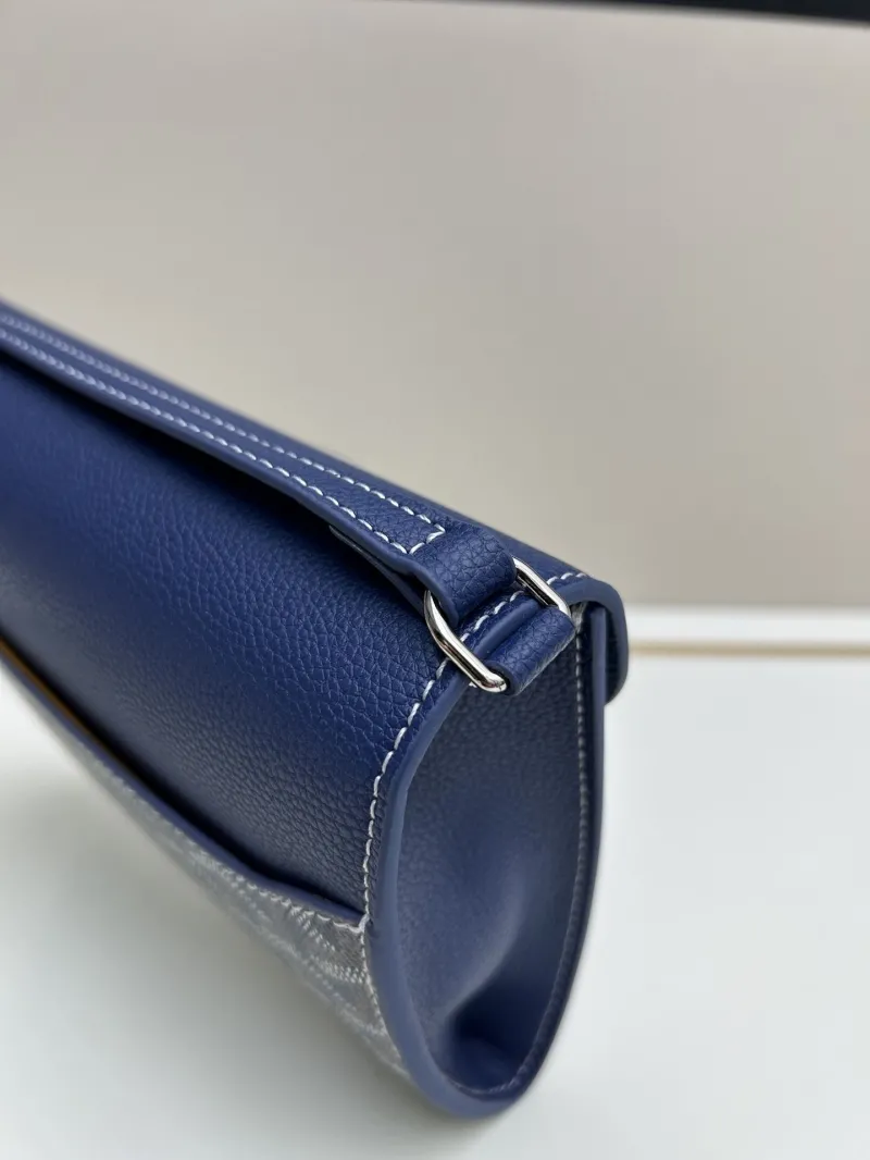 Goyard Blue Satchel Crossbody Bag 345 - Image 5