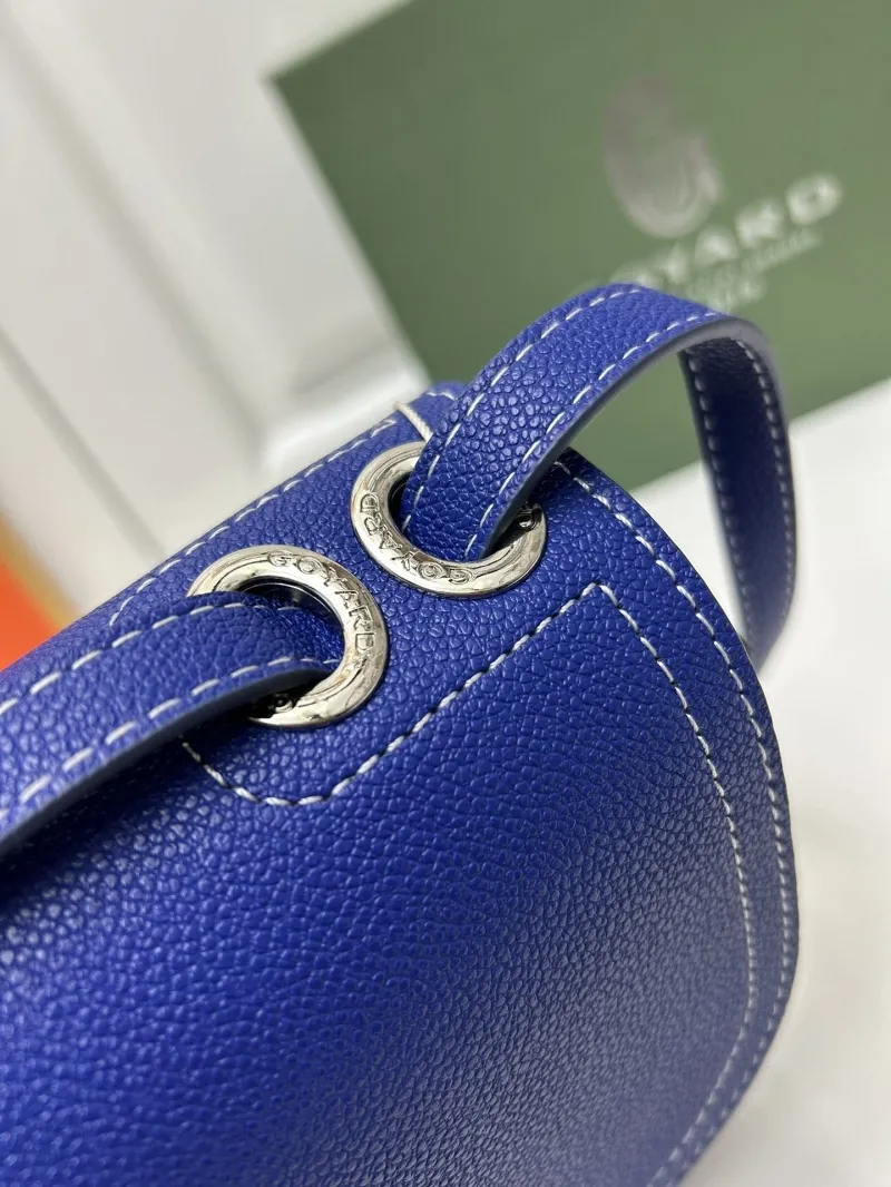 Goyard Blue Satchel Crossbody Bag 348 - Image 4