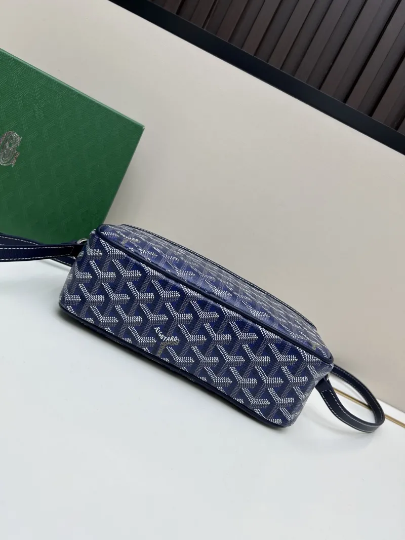 Goyard Blue Crossbody Satchel Bag 361 - Image 5