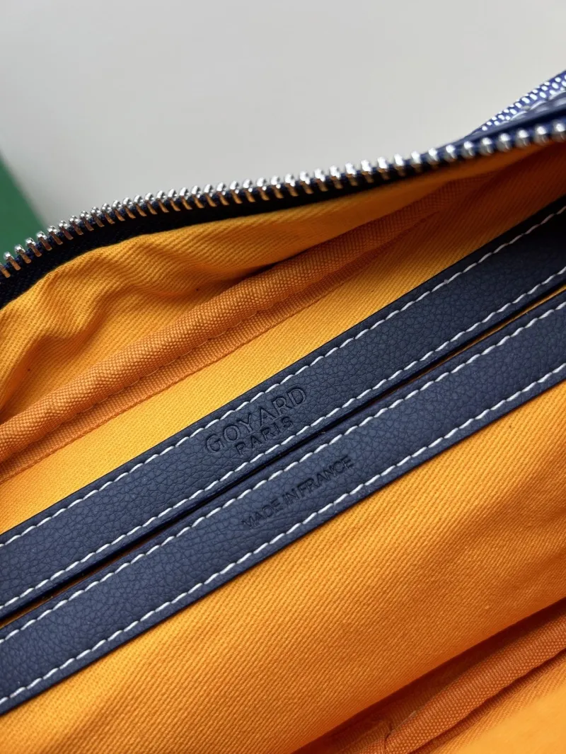 Goyard Blue Crossbody Satchel Bag 361 - Image 8