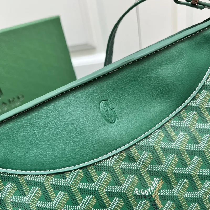 Goyard Green Satchel Crossbody Bag - Image 5
