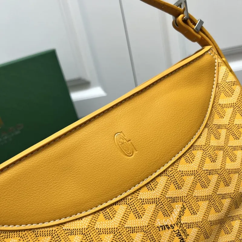 Goyard Yellow Satchel Crossbody Bag 368 - Image 6