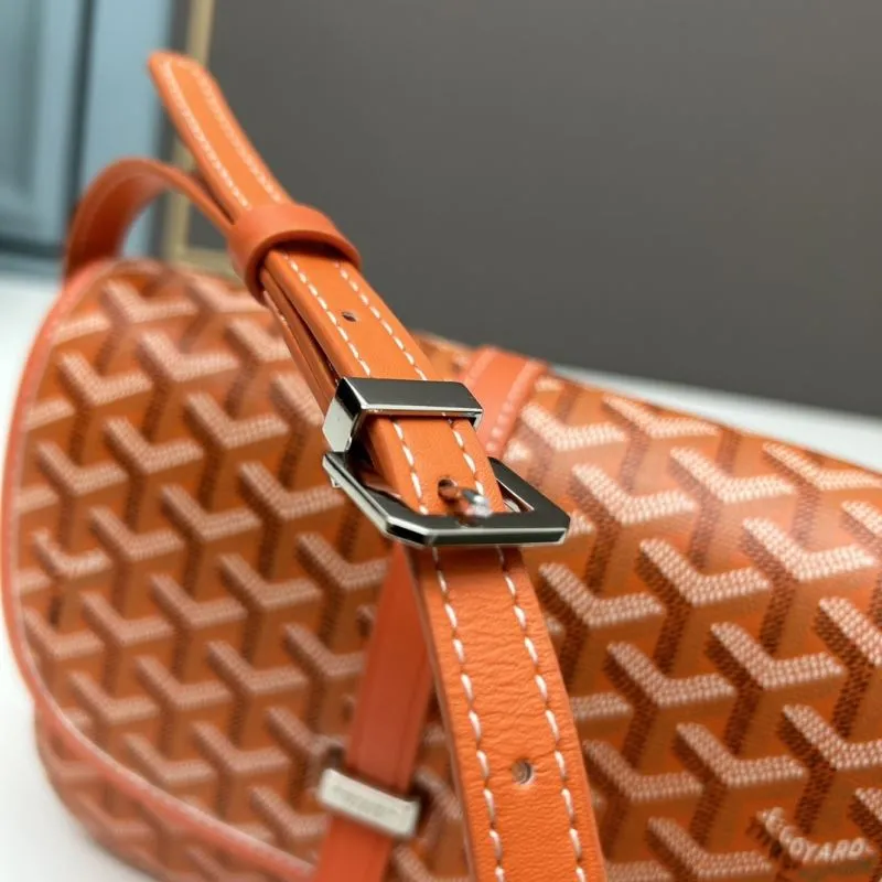 Goyard Orange Saddle Crossbody Bag 396 - Image 7