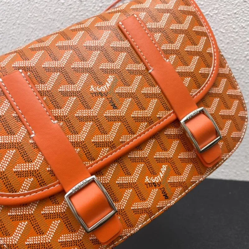 Goyard Orange 25cm Messenger Bag - Image 5