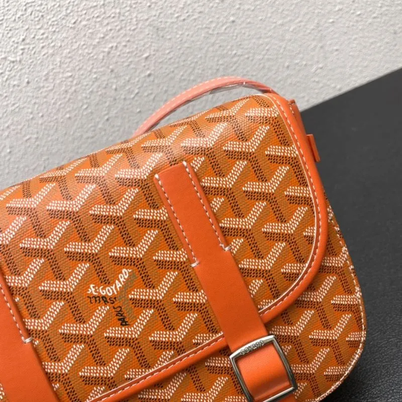 Goyard Orange 25cm Messenger Bag - Image 6