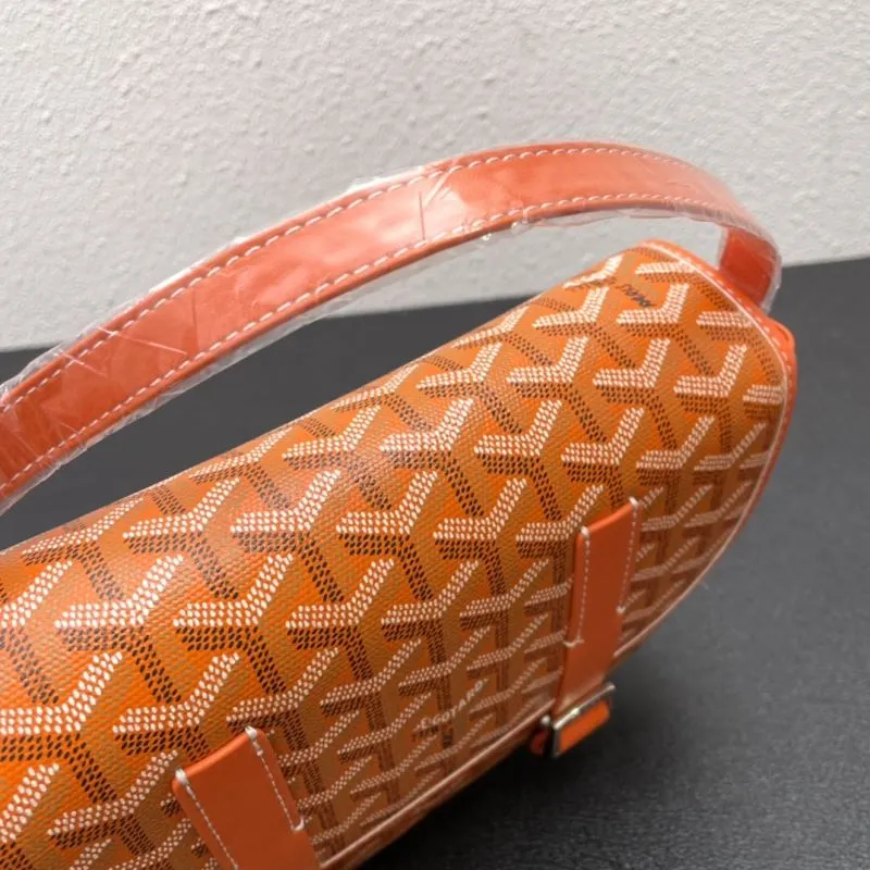Goyard Orange 25cm Messenger Bag - Image 7