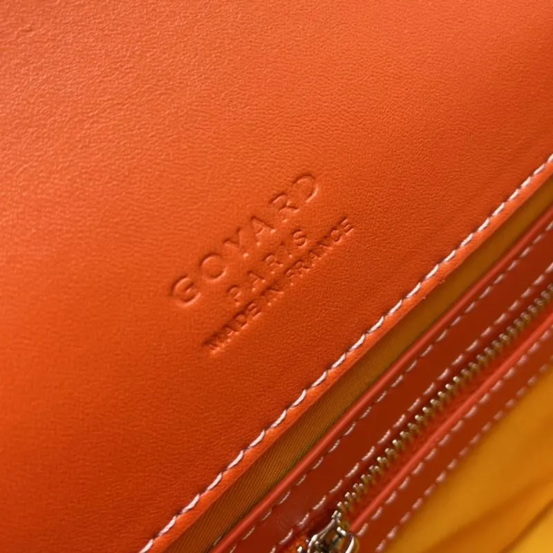 Goyard Orange 25cm Messenger Bag - Image 9