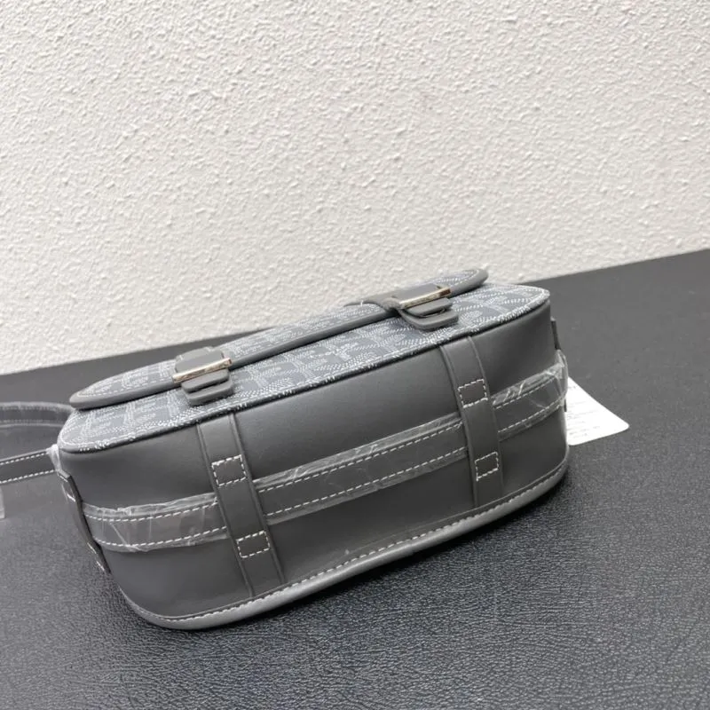 Goyard Gray 25cm Messenger Bag - Image 4