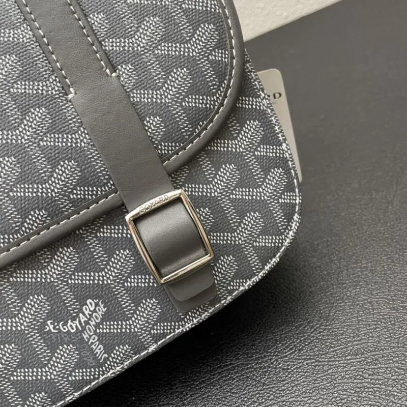 Goyard Gray 25cm Messenger Bag - Image 5
