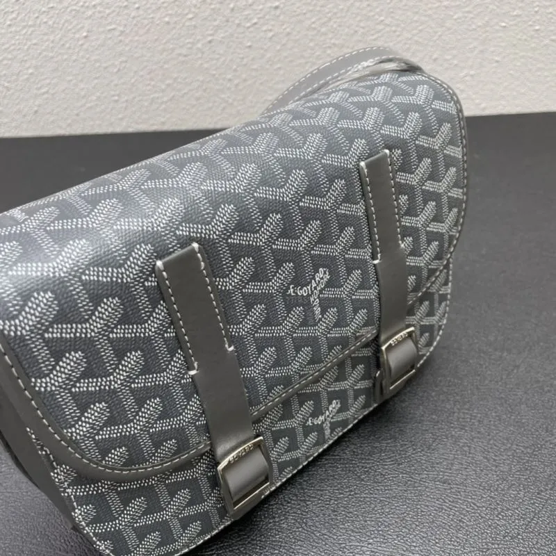 Goyard Gray 25cm Messenger Bag - Image 6