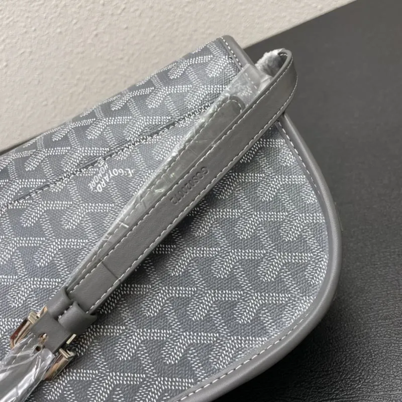Goyard Gray 25cm Messenger Bag - Image 7