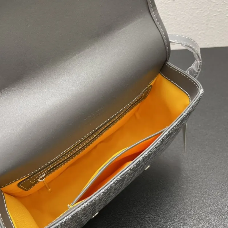 Goyard Gray 25cm Messenger Bag - Image 8