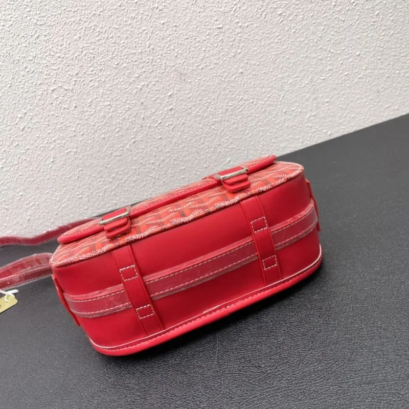 Goyard Red 25cm Messenger Satchel Crossbody Bag - Image 4