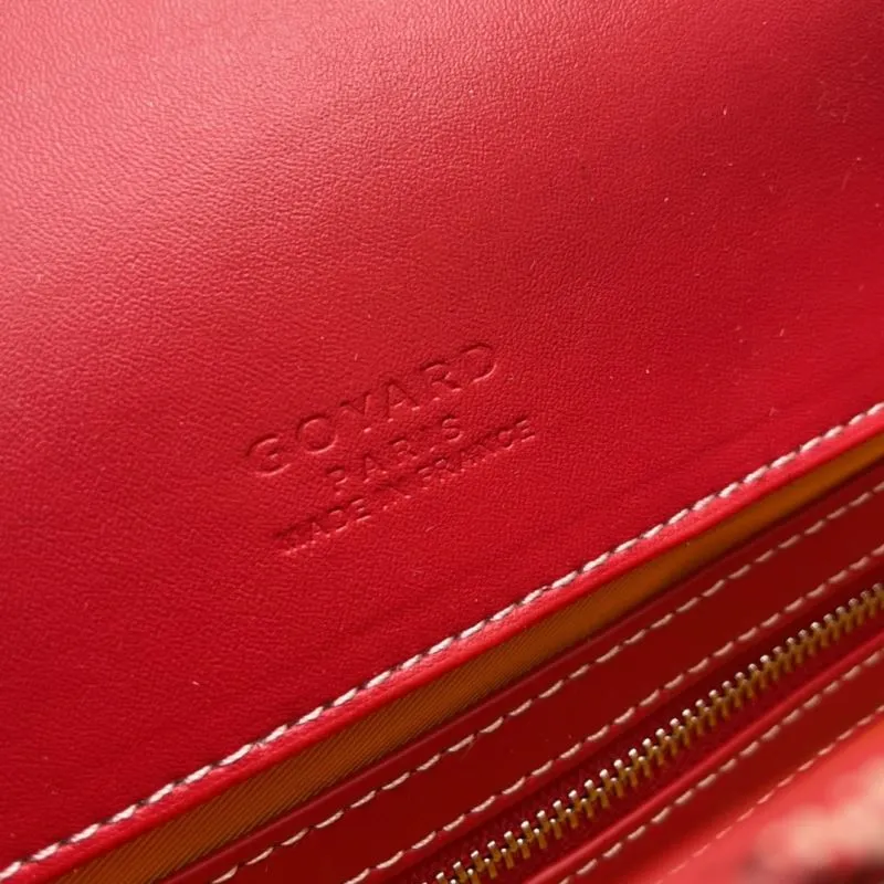 Goyard Red 25cm Messenger Satchel Crossbody Bag - Image 8