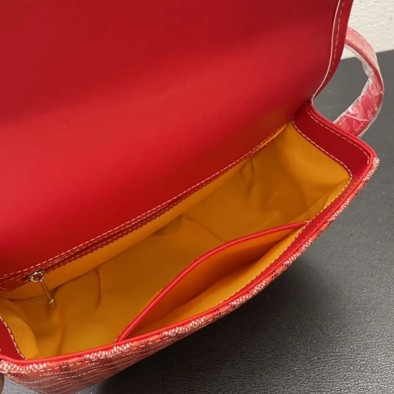Goyard Red 25cm Messenger Satchel Crossbody Bag - Image 9
