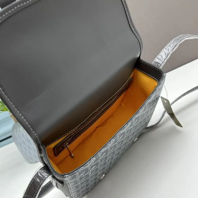 Goyard Gray Messenger Bag 424 - Image 7