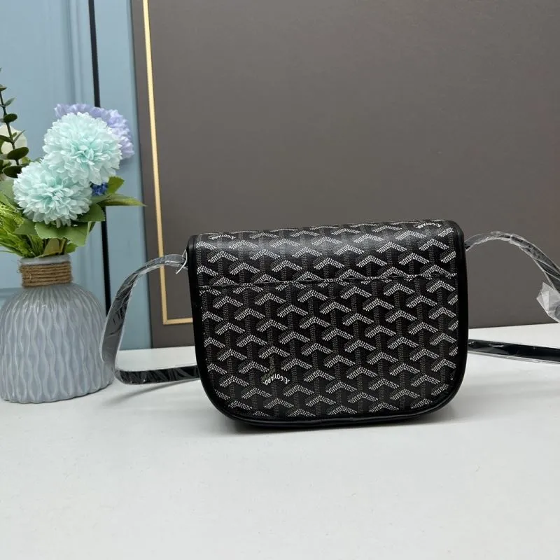 Goyard Black Messenger Bag 425 - Image 3