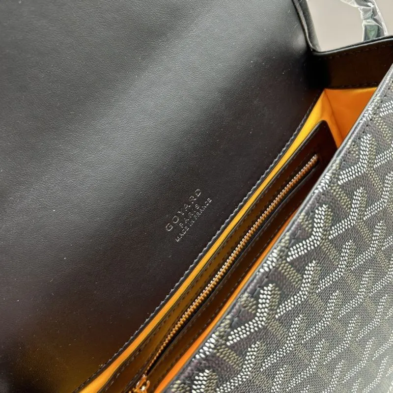 Goyard Black Messenger Bag 425 - Image 8