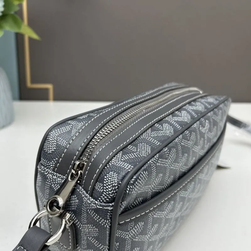 Goyard Gray Camera Bag 427 - Image 6