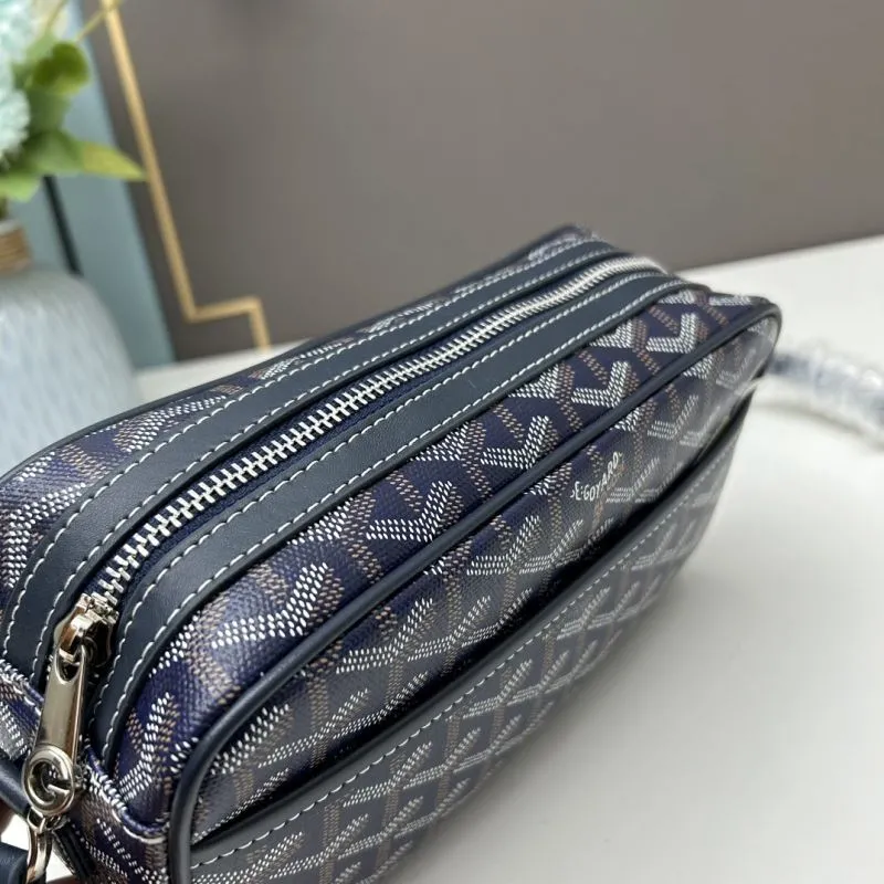Goyard Navy Blue Camera Bag SKU 428 - Image 4