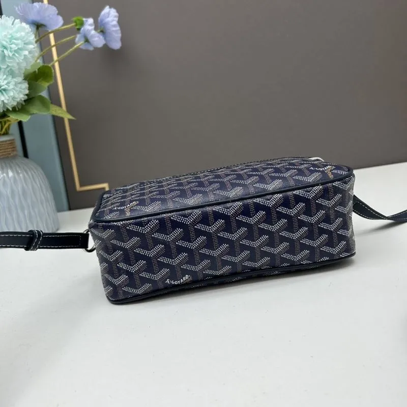 Goyard Navy Blue Camera Bag SKU 428 - Image 5