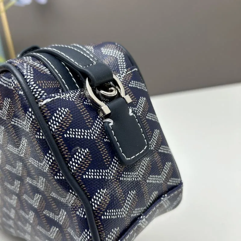 Goyard Navy Blue Camera Bag SKU 428 - Image 6