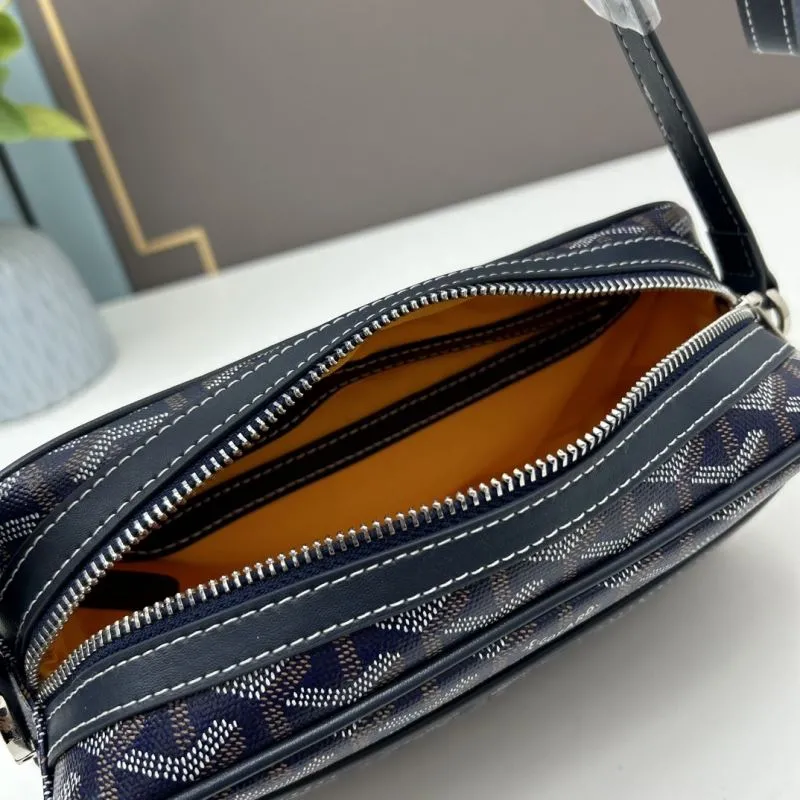 Goyard Navy Blue Camera Bag SKU 428 - Image 7