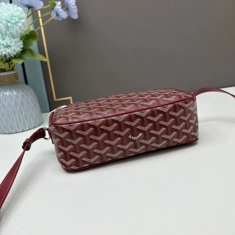 Goyard Burgundy Camera Crossbody Bag 429 - Image 5