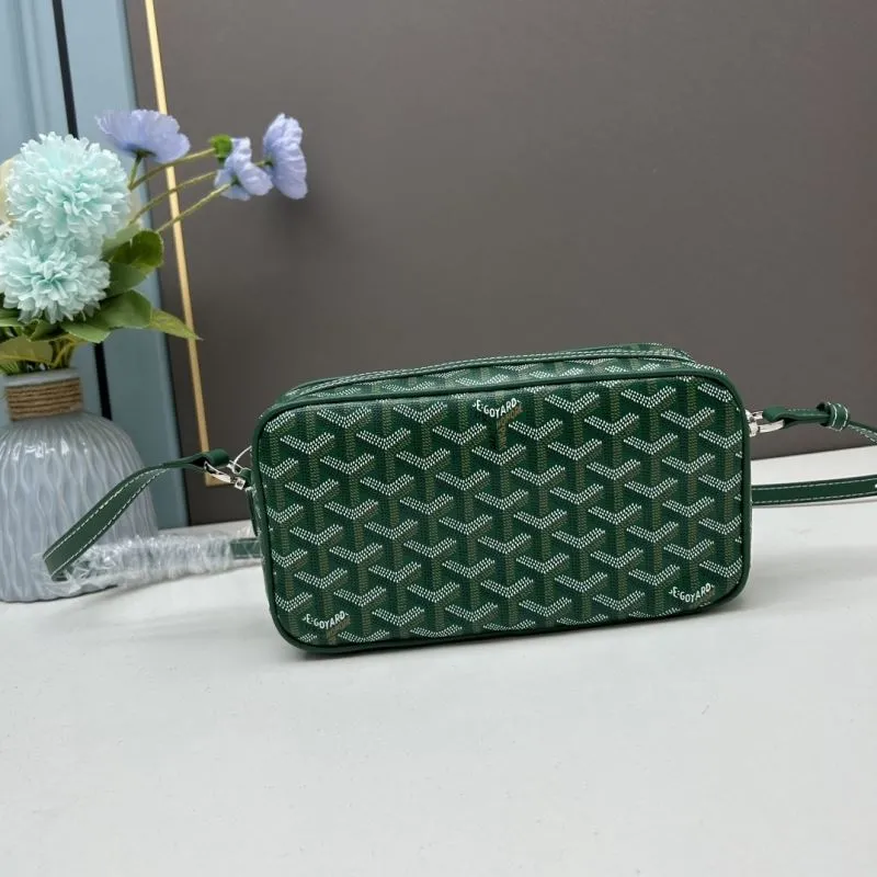 Goyard Green Camera Crossbody Bag 23x8x14cm - Image 3
