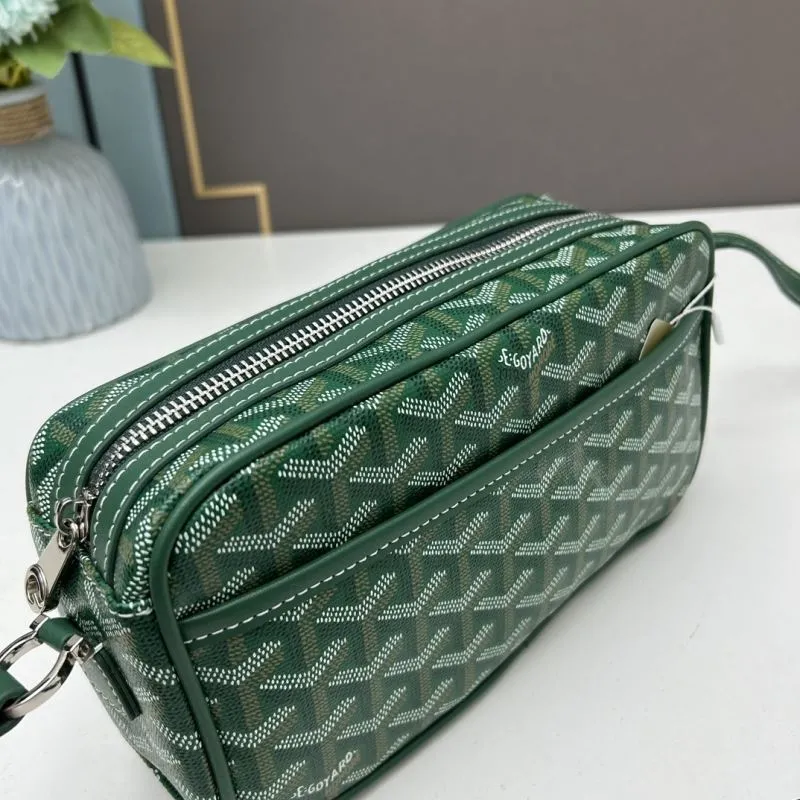 Goyard Green Camera Crossbody Bag 23x8x14cm - Image 4