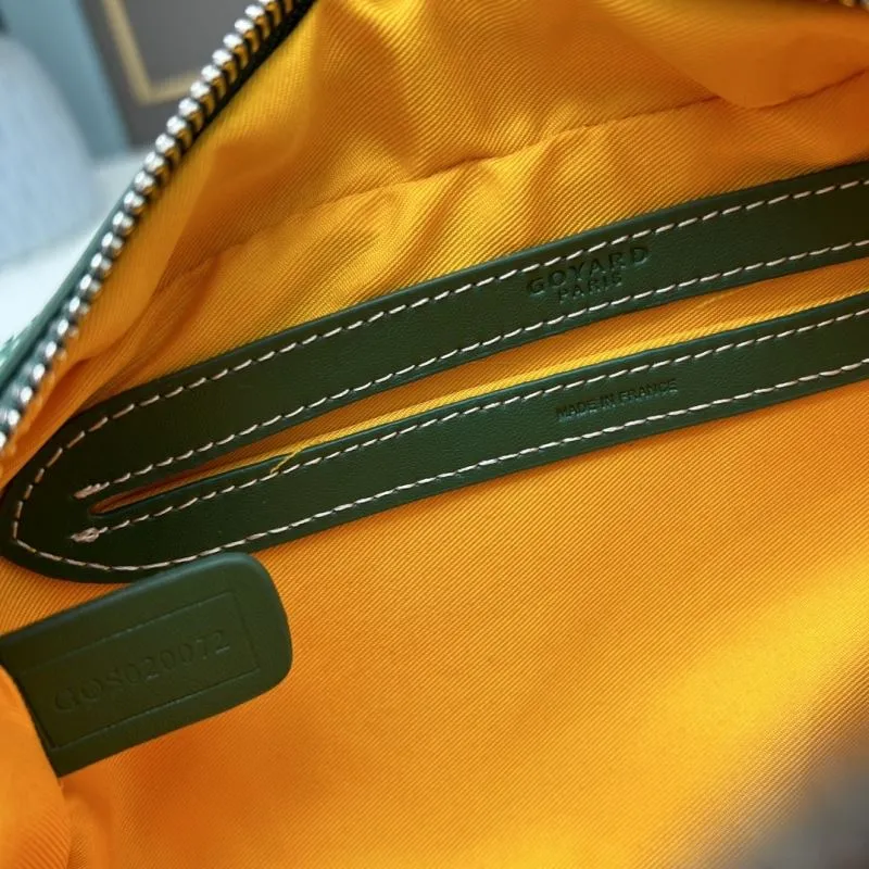 Goyard Green Camera Crossbody Bag 23x8x14cm - Image 8