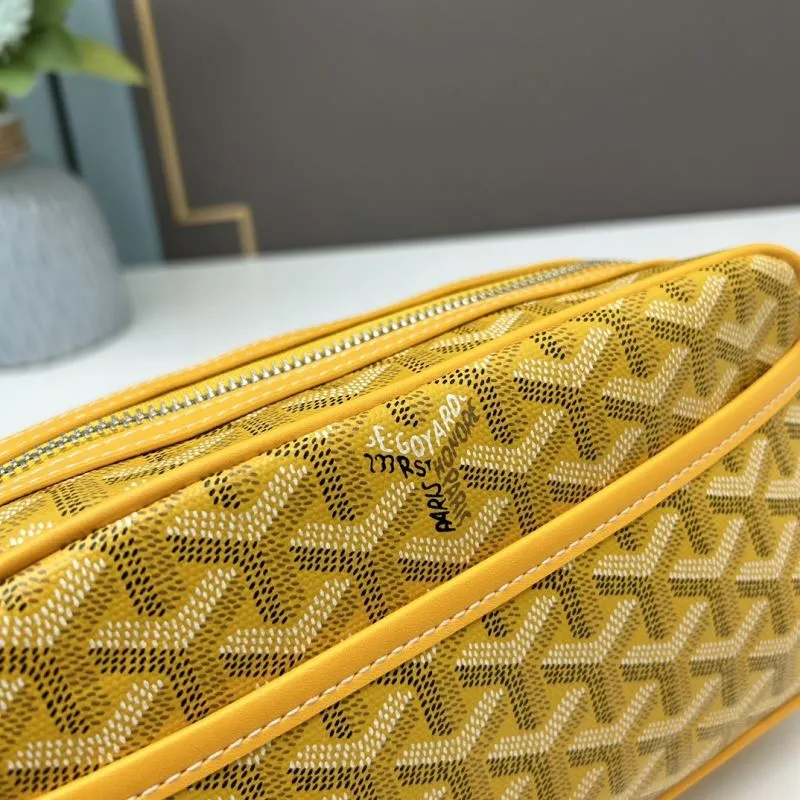 Goyard Yellow Camera Crossbody Bag 433 - Image 4