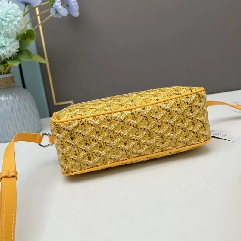 Goyard Yellow Camera Crossbody Bag 433 - Image 5