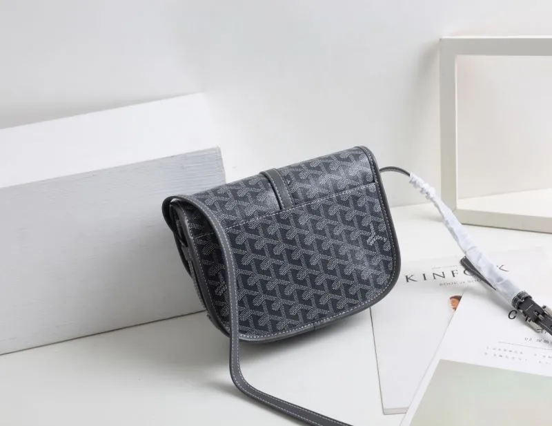 Goyard Gray Satchel Crossbody Bag 435 - Image 3
