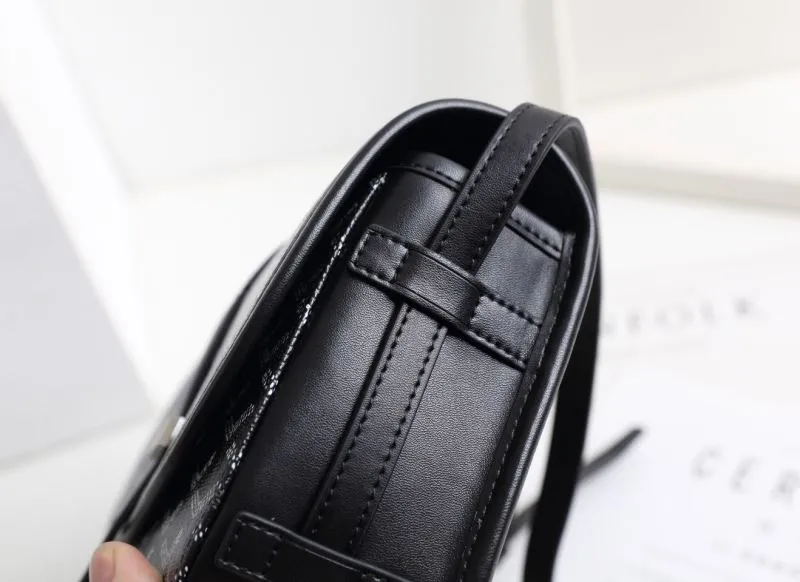 Goyard Black Crossbody Saddle Bag 437 - Image 5
