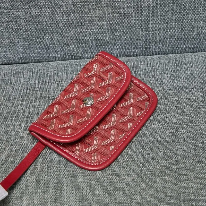 Goyard Red Tote Bag with Small Pouch - Image 6