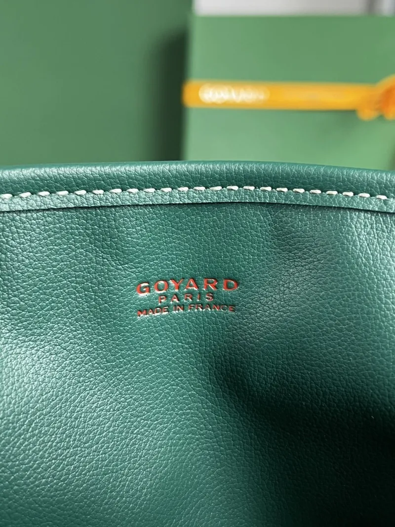 Goyard Green Shopping Tote Bag Size 25 - Image 7